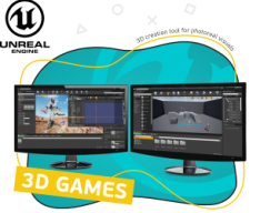 Unreal Engine 4. Игровой движок - Школа программирования для детей, компьютерные курсы для школьников, начинающих и подростков - KIBERone г. Южно-Сахалинск